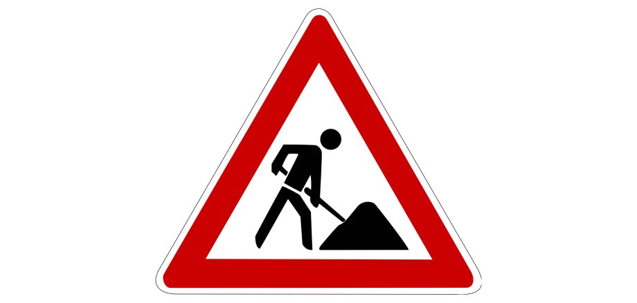 Verkehrszeichen Bauarbeiten